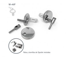 JUEGO BISAGRAS ACERO INOXIDABLE M-46P ESTOLI